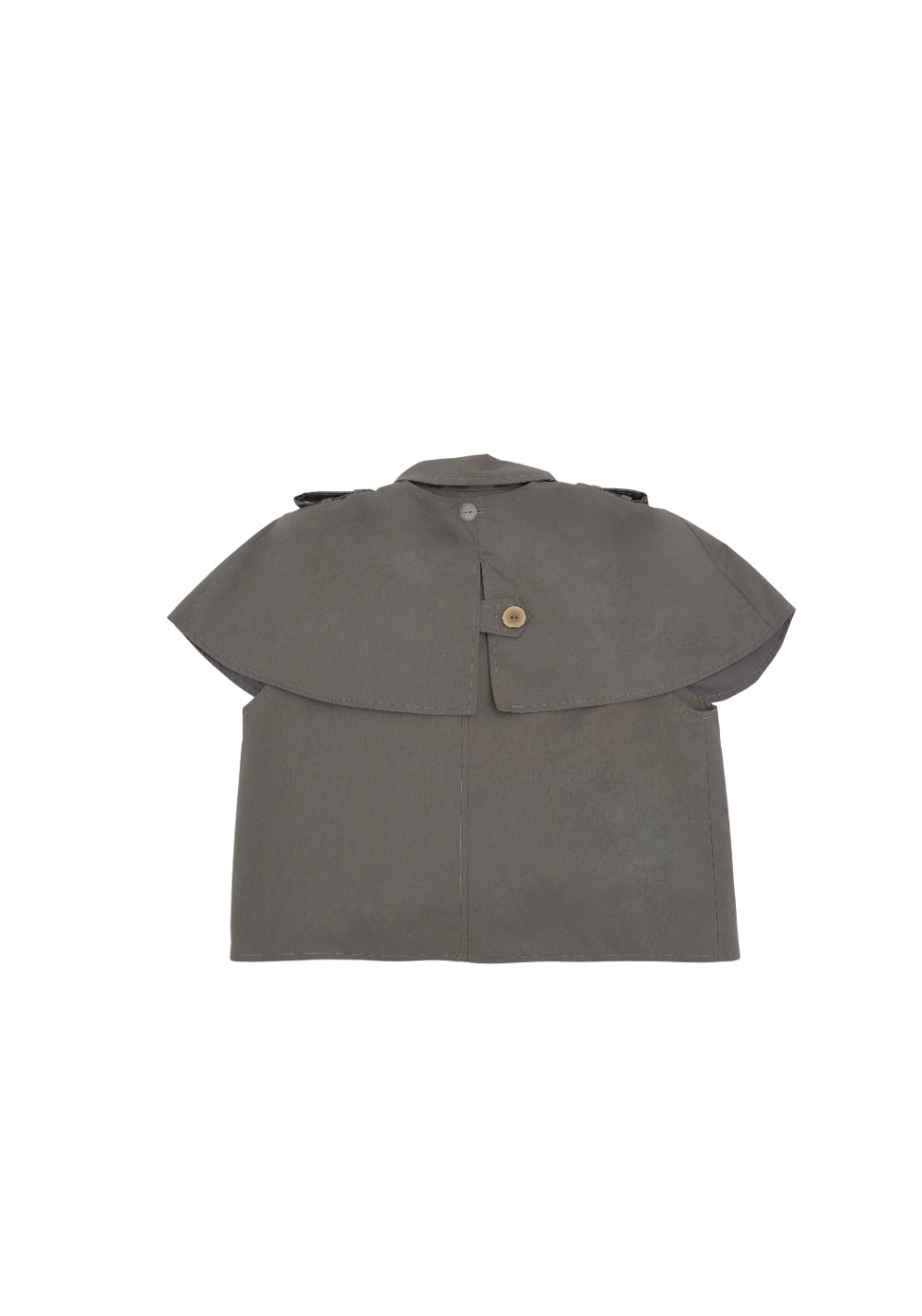 NyDkyel丨Detachable Cape Vest-Gray - PSYLOS 1, NyDkyel丨Detachable Cape Vest-Gray, T-Shirt, NyDkyel, PSYLOS 1